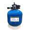 Colorful Fiber Glass Sand Tank Top Mount Glass Fiber Sand Filter Outdoor Sand Container