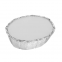 Extra Deep 2350ml Oval Foil Tray Disposable Food Container for Cooking Grilling and Storage