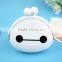 100% Food grade silicone Cartoon character purses