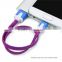 High Quality Fabric Braided Jacket Multi Charger Micro USB Data Cable