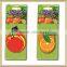 Eco-friendly paper car air freshener	with customized logo
