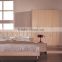 latest double bed designs wooden bed picture(SZ-BT008)