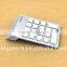 Latest Mini Wired numerical usb rubber keyboard