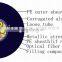 24 core Single model central tube fiber conductor GYTA fiber optic cable price
