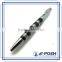 Chocolate brown style parker gel black color ink refill metal ballpoint pen