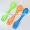 cheap & high quality plastic fork spoon knife in one