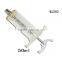 Large capacity plastic steel syringe