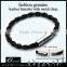 Punk real genuine leather bracelets for women
