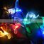 free shipping 10 Swallows Leds +4.5M lenght Cable Colorful solar string light using for christmas,festival decoration