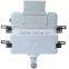 Dual flush concealed toilet flushing cistern for bathroom wall hung toilet
