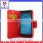 Flip leather wallet case for LG Tribute 2 / LS665