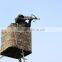 Hunting treestands/ alumium tripod tree stand with Camo blind