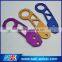 Aluminum material front and rear car tow hook