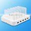 Very Po.pular multi 5 usb port charger restaurant cell phone charging station for Android for Iphone for Tablet