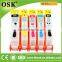 Four color Inkjet ink cartridge for HP 5525 Bulk ink cartridge