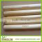 SINOLIN New style logo printing powder painted wooden broom stick with dome top