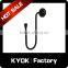 KYOK modern curtain rod curtain tape hooks,high quality popular metal curtain poles and accessories