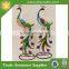 Handmade Metal Crafts Peacock Home Decoration
