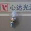 5W E27E12 E17 E14 LED candle light bulbs glass lamp shade