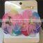 New headwear kids elastic hair band girls flower hand made hair accessories TD29