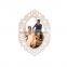 Fashion wood carved White Wedding Home Decor Photo Frame