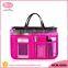 2016 style medium dual zippers cheap travel cosmetic bag