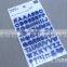 Hot selling alphabet sticker paper,sticker paper,removable sticker paper