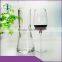 People head shaped glass wine decanter