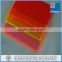 colorful fluorescent acrylic/plexiglass/perspex sheet