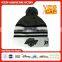 custom knitted pom beanie hat