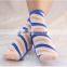 Diagonal striped women cotton socks OEM socks