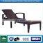 rattan beach sun bed with cushion
