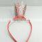 Dignity crown hair band glitter hair clasp girls headwear decoration