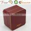 PU engraved leather cover EVA insert pillow rustic watch box