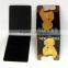 Supply tourist souvenirs folding creative natural wooden bookmark