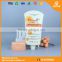sunscreen lotion for cosmetic packaging tube with flip top cap
