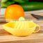 2015 Wholesale Novelty Non-toxic Hot Selling Lemon Squeezer With Silicone Handles