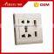 2.1A dual USB universal wall socket usb charger AC Power Receptacle Outlet Plate Panel Station