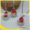 small order crystal african fashion jewelry set, artificial jewelry set