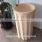 natural hand hammered floor standing wash basin