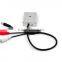 Aluminum Alloy Shell Cctv Microphone With Three Connectors Rang:100 Square Meters GK-801AP