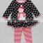 Halloween 2 Pcs Cotton Baby Western Girl Boutique Outfit Child Costume Chicken Decorative Infant Outfit