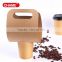 Biodegradable paper cup holder one cup/two cup take away paper cup carrier