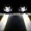 1 set Mini Led motorcycle headlight daytime License plate mini led fog light