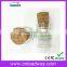 custom free logo free sample cork wood usb flash drives with glass bottle