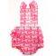 red lattice baby rompers lovely rompers solid color infant rompers jumpsuits baby girls