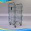 2-Tier Stainless Steel Hand Push Roll Trolley