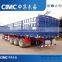 CIMC Quality Tri-axle Fence Semi Trailer ,Used Semi Livestock Stake Trailers