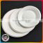 Disposable Biodegradable Bagasse 8 inch Round Plate