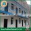 two floor prefabricated house with fence and decorative roof tile